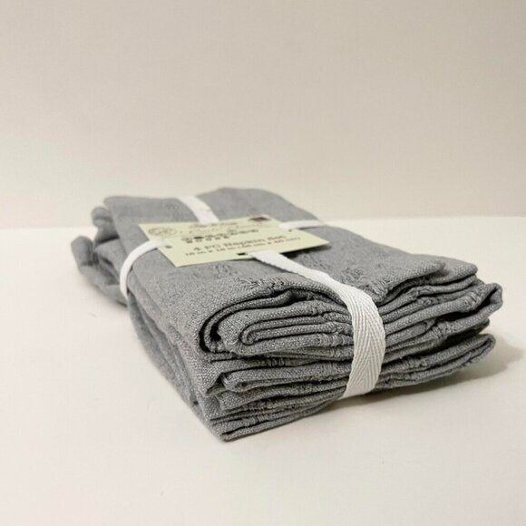 Vintage House Park B. Smith Napkins 4 Pc 18" x 18" - Picture 11 of 16